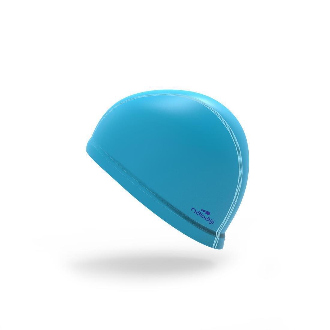 Silicone Mesh Swim Cap, Bright Indigo, No Color, large image number 14