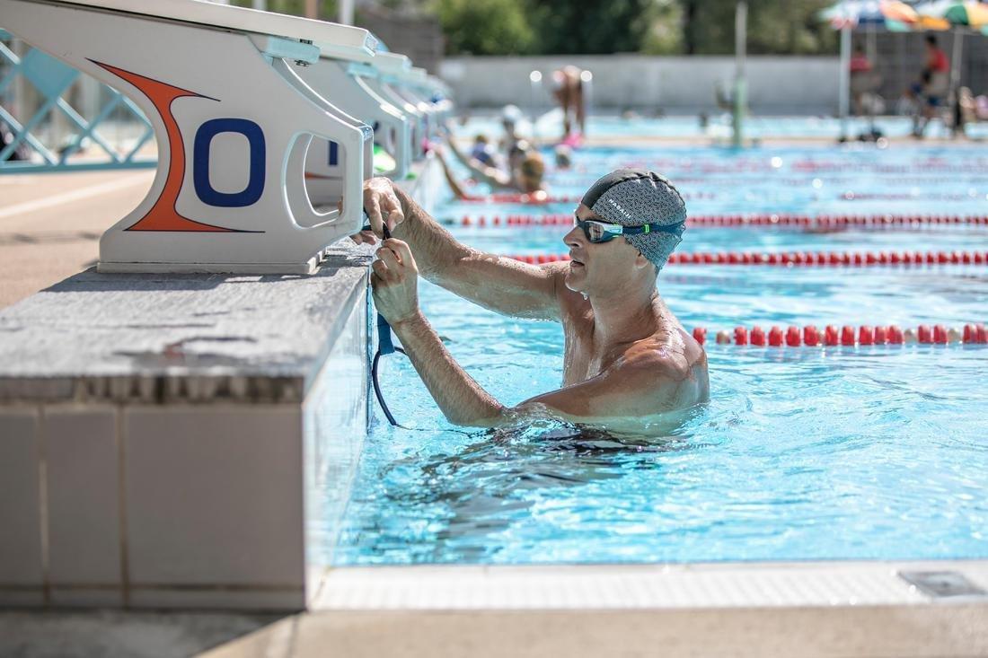 Spirit Swimming Goggles, Mirrored, Magnolia, No Color, large image number 7