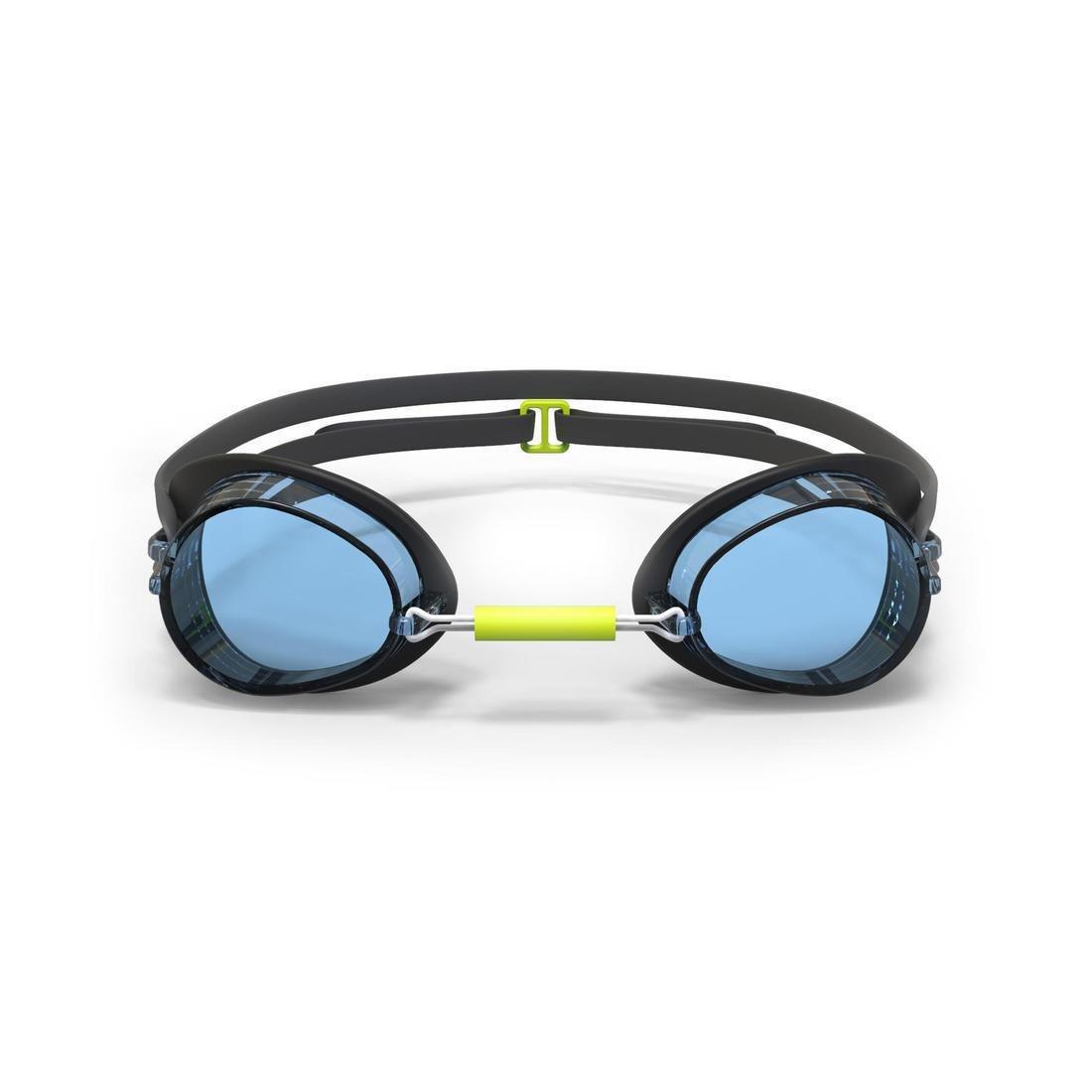 Swedish Swimming Goggles 900, Black Yellow Clear Lenses, No Color, large image number 4