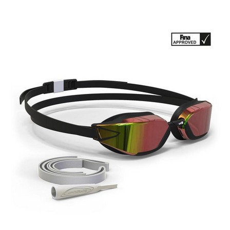 NABAIJI - 900 B-FAST Swimming Goggles Smoke Lenses, Black