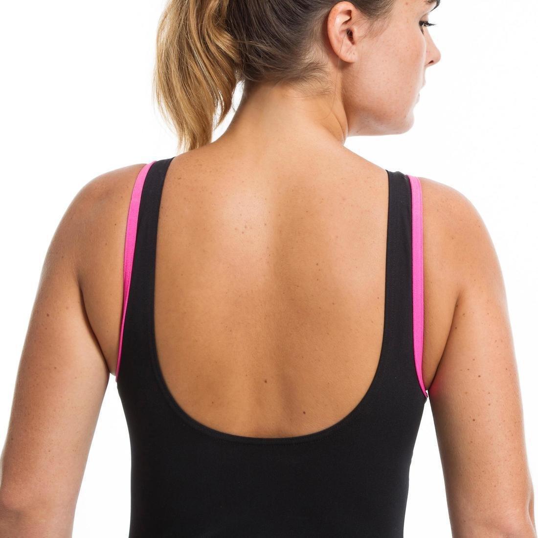 Women's Aquafitness One-Piece Swimsuit Mika - Atch, Black, No Color, large image number 8