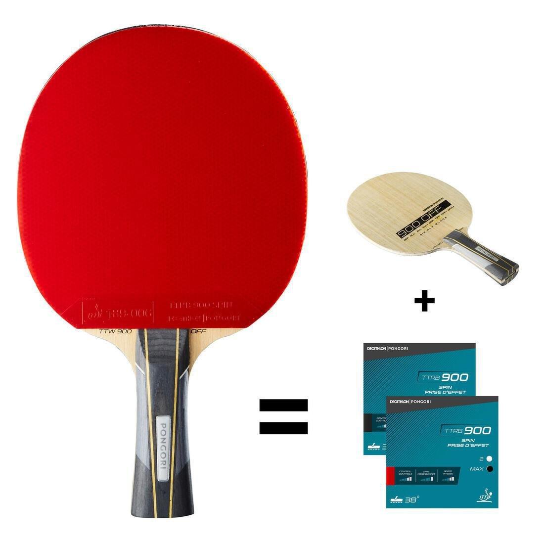 Club Table Tennis Bat TTR 900 Speed, No Color, medium