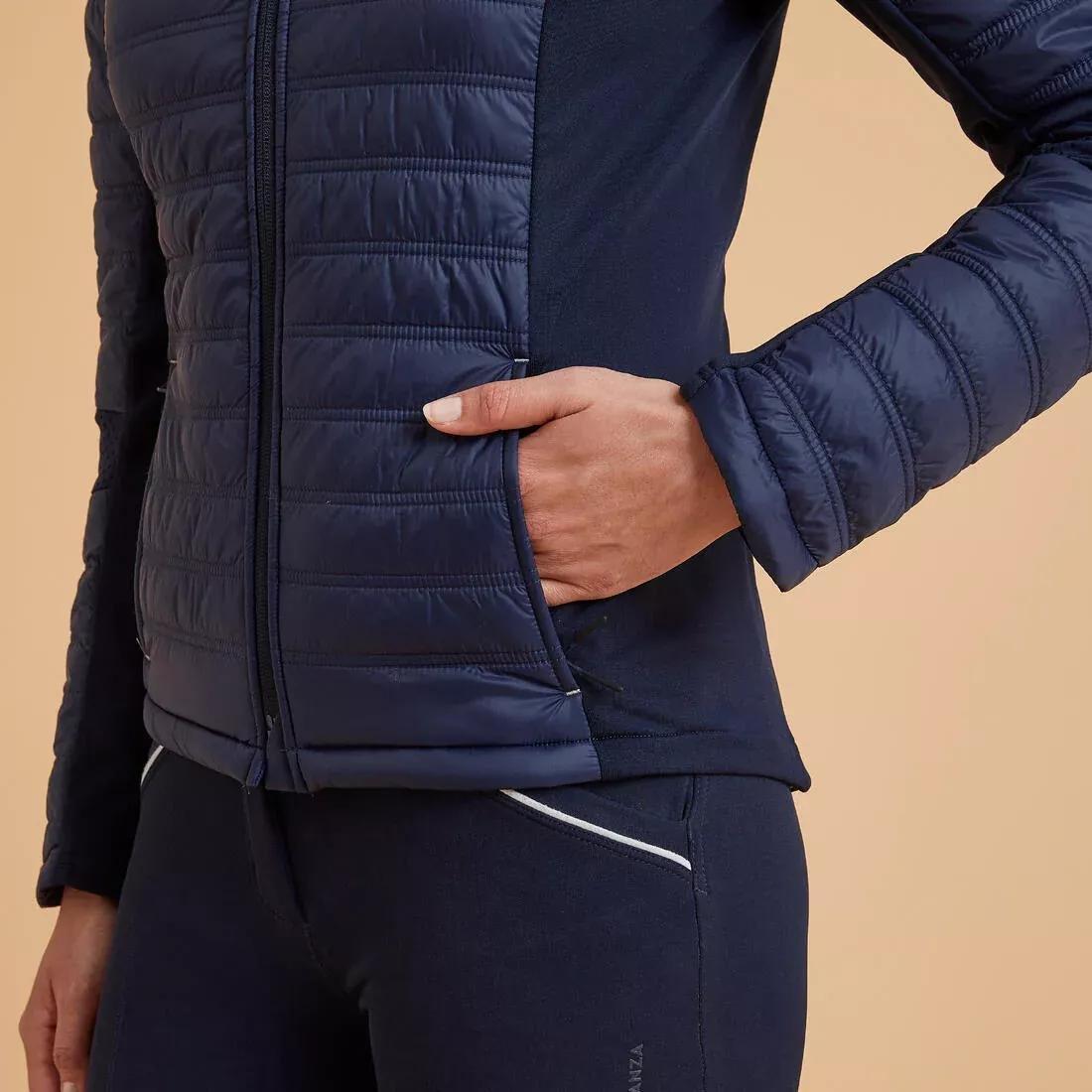 ASPHALT BLUE Women's Horse Riding Jacket 900, , large image number 3