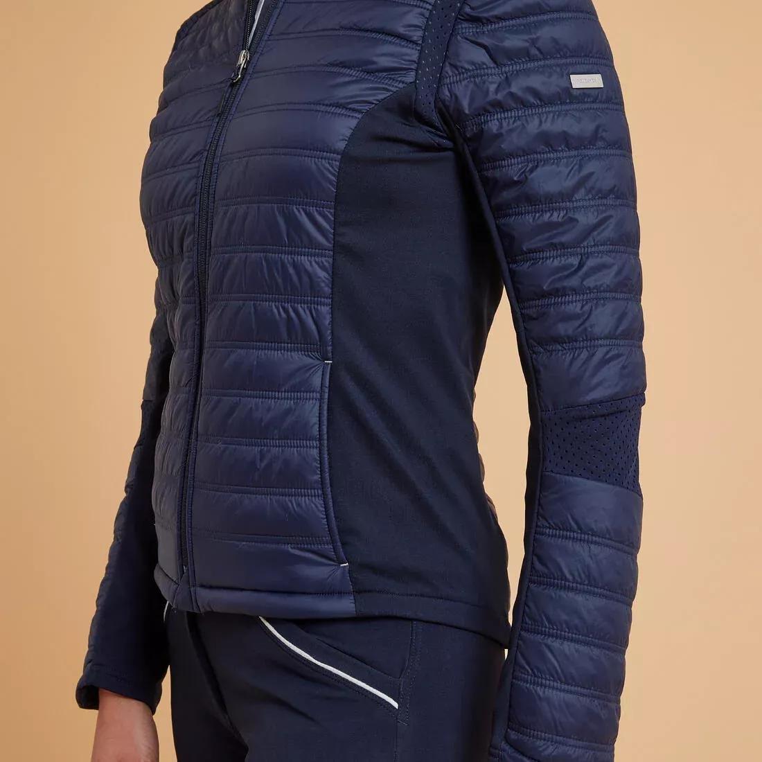 ASPHALT BLUE Women's Horse Riding Jacket 900, , large image number 4