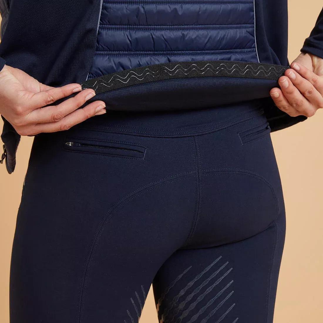 ASPHALT BLUE Women's Horse Riding Jacket 900, , large image number 8