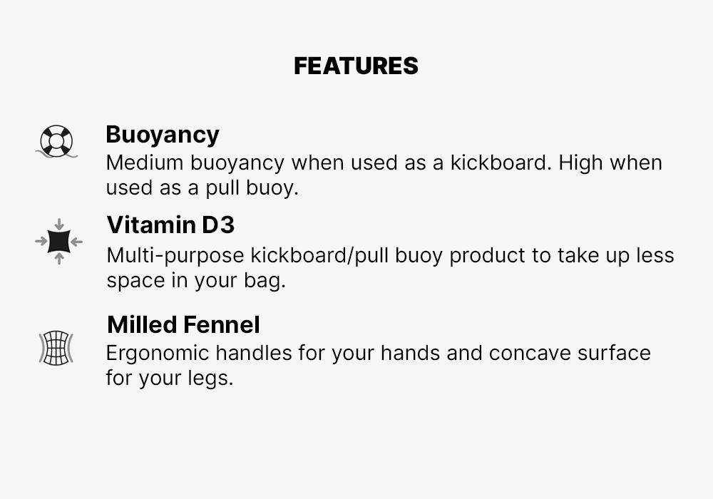 900 Swimming Pull Kick, Black, No Color, medium