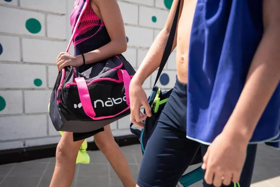 Swim Bag, Black, No Color, large image number 12