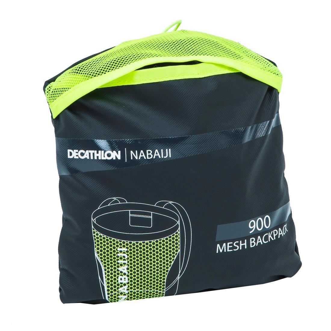 Swimming Mesh Pool Bag - 900, Yellow, No Color, large image number 5