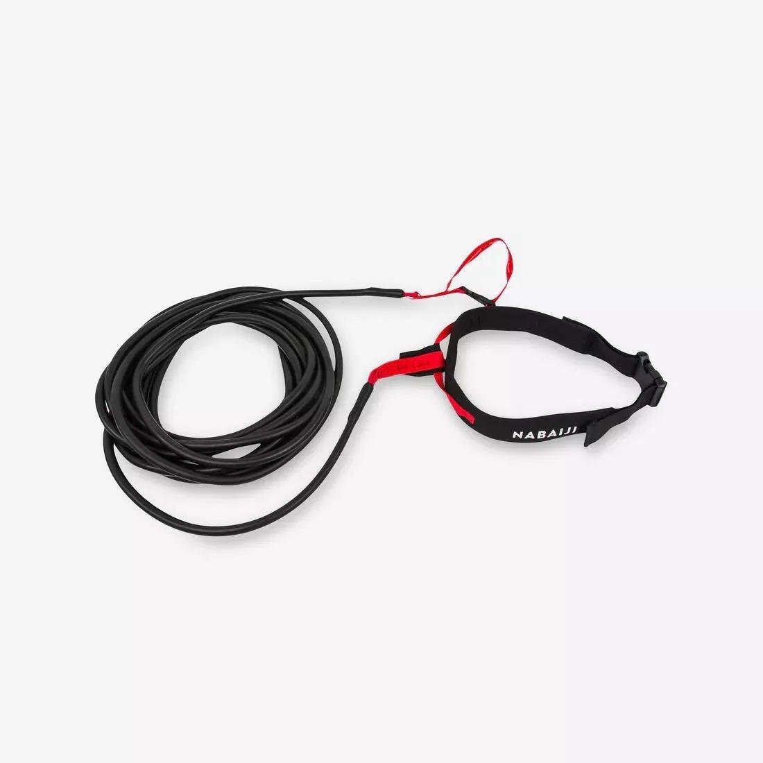 Swimming Resistance And Overspeed Tether, Black, No Color, large image number 0