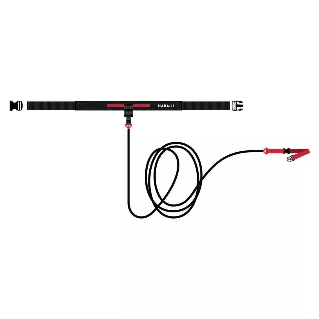 Swimming Resistance And Overspeed Tether, Black, No Color, large image number 5