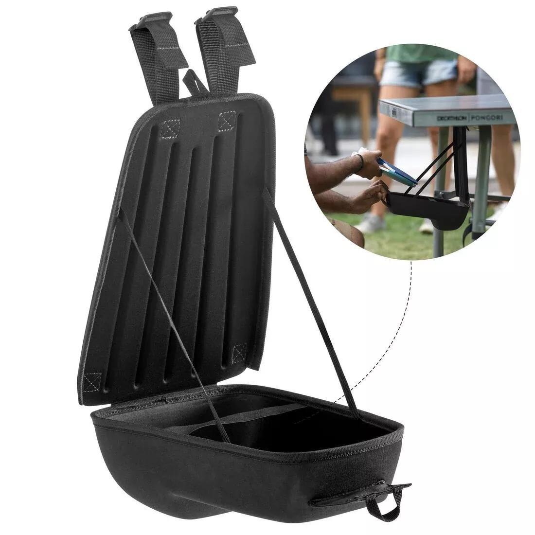 Table Tennis Removable Bat Holder, Black, No Color, large image number 0