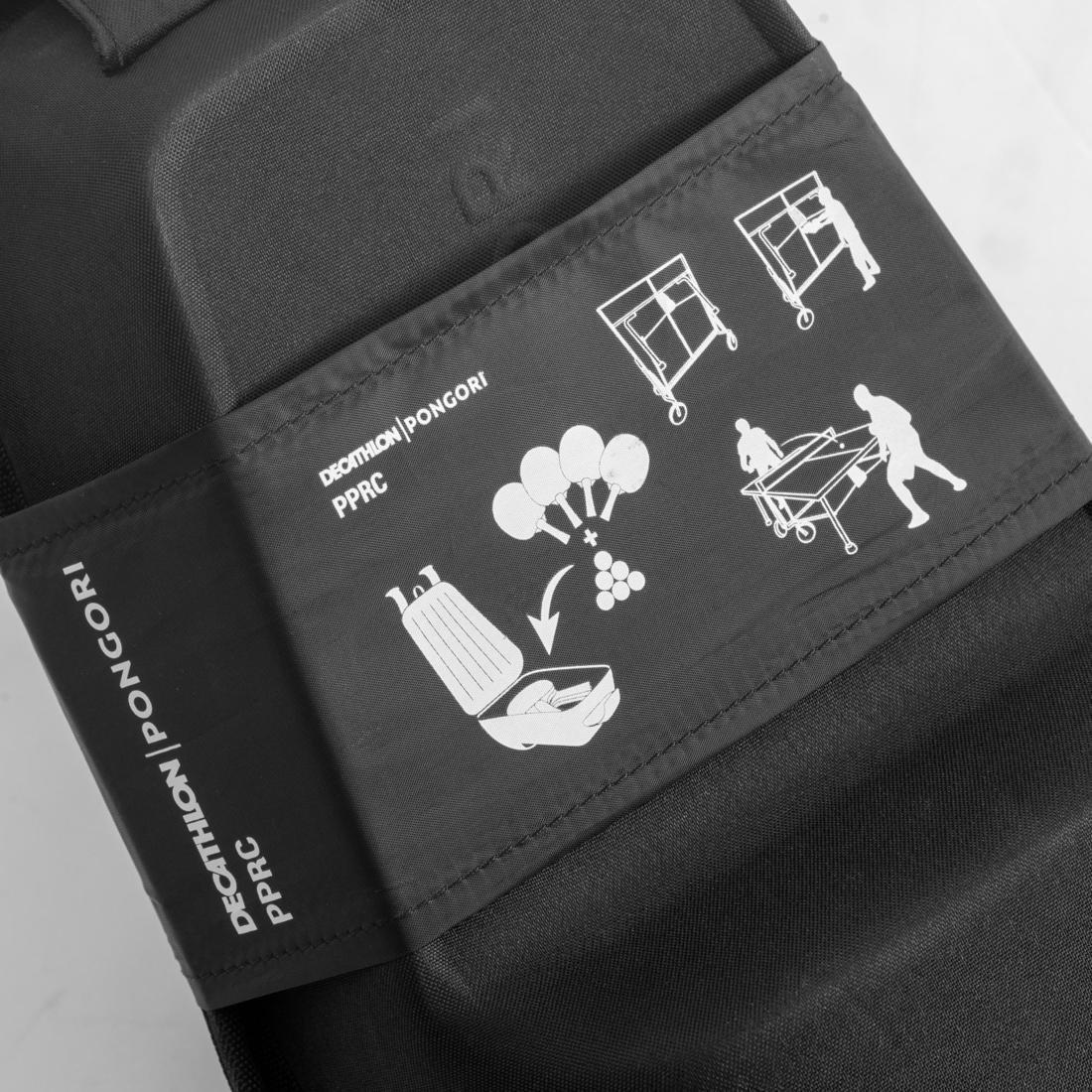 Table Tennis Removable Bat Holder, Black, No Color, large image number 11