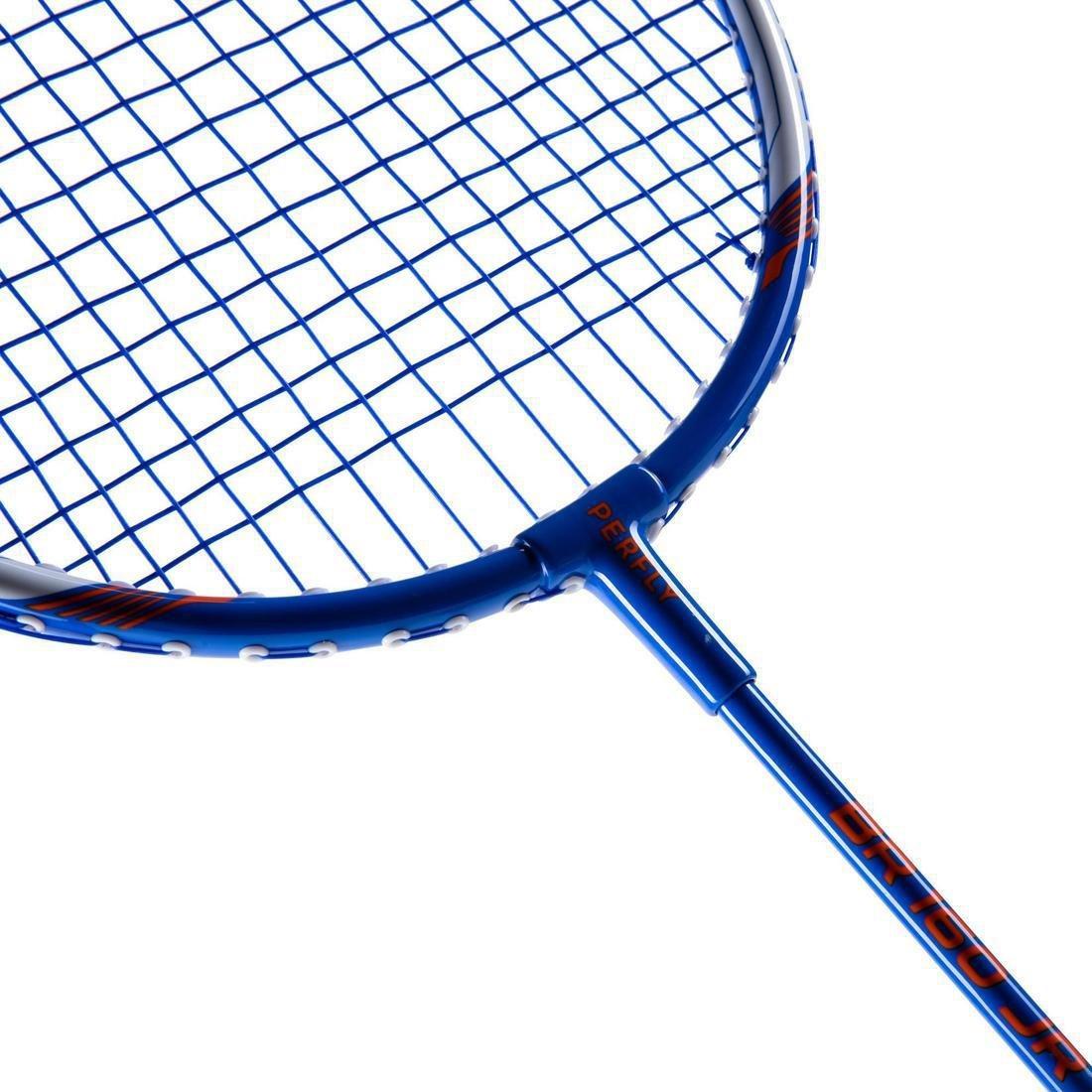 Junior Badminton Racket Br 160 Easy Grip, Blue, No Color, large image number 4