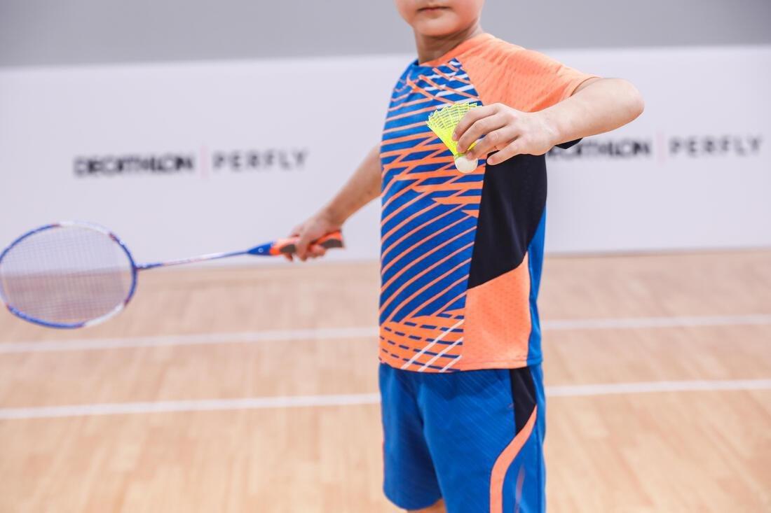 Junior Badminton Racket Br 160 Easy Grip, Blue, No Color, large image number 13
