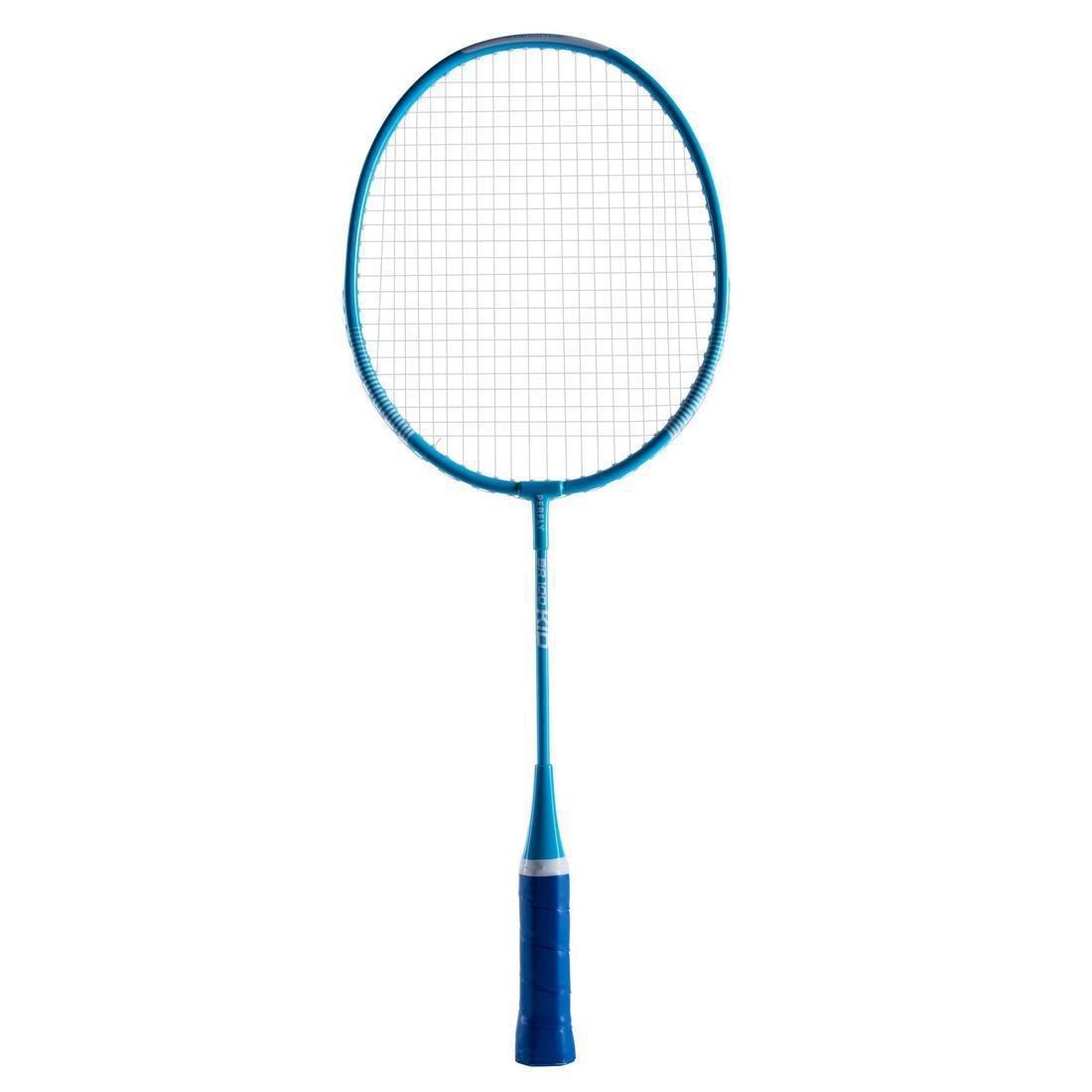 Kid Badminton Racket Set Starter Blue Pink, No Color, large image number 6