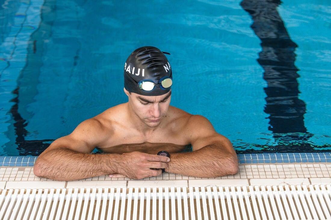 Swimming Pool Watch Sl500  Distance  Lengths Chronometer, Black, No Color, large image number 13