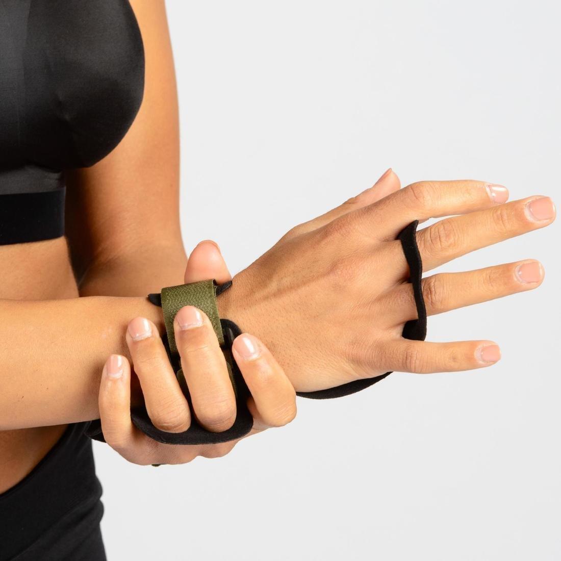 Two-Finger Cross-Training Hand Grips, Black, No Color, large image number 7