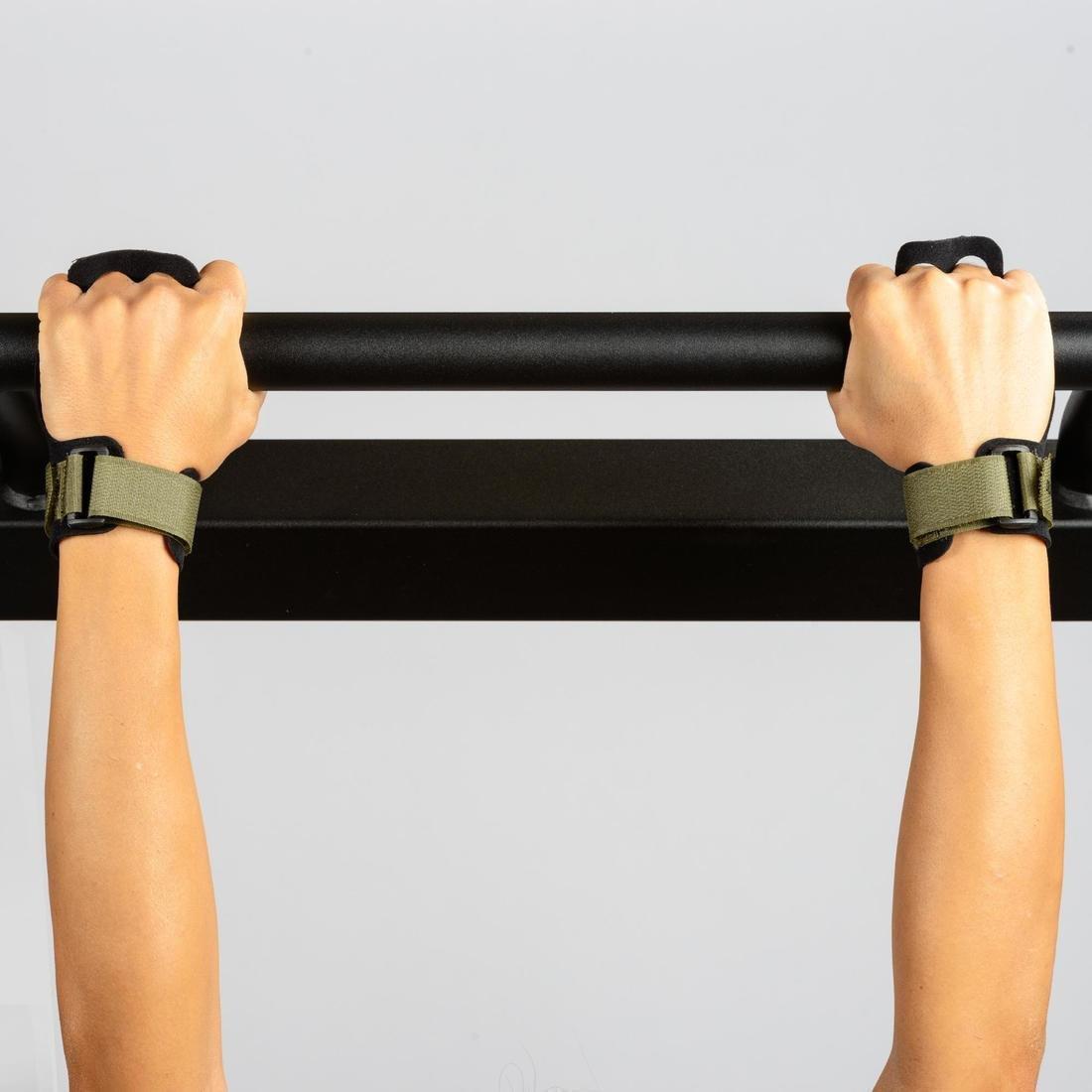 Two-Finger Cross-Training Hand Grips, Black, No Color, large image number 12