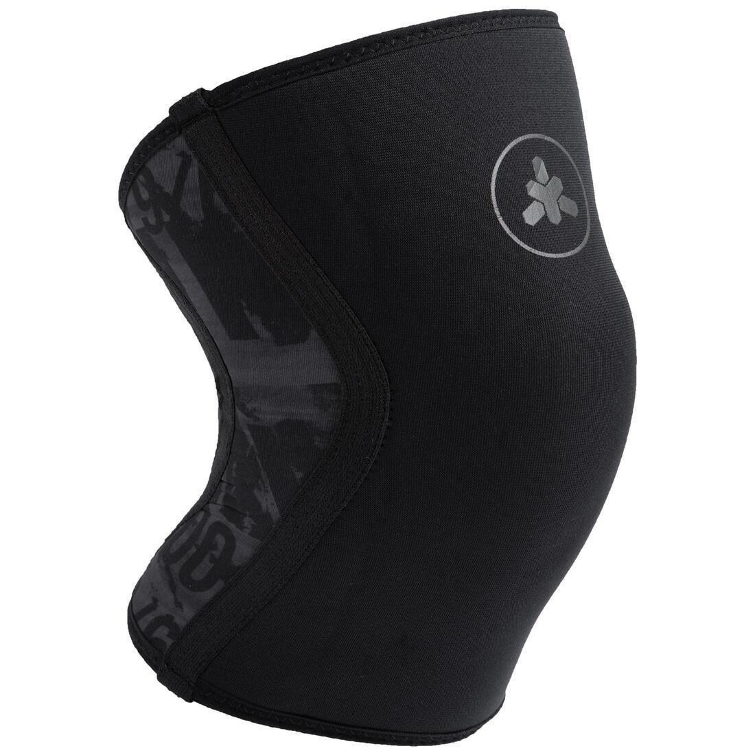 Crosstraining Knee Brace, Black, No Color, medium