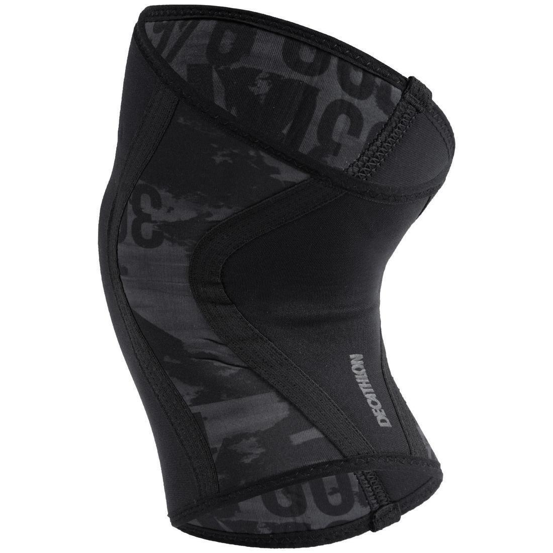 Crosstraining Knee Brace, Black, , large image number 4