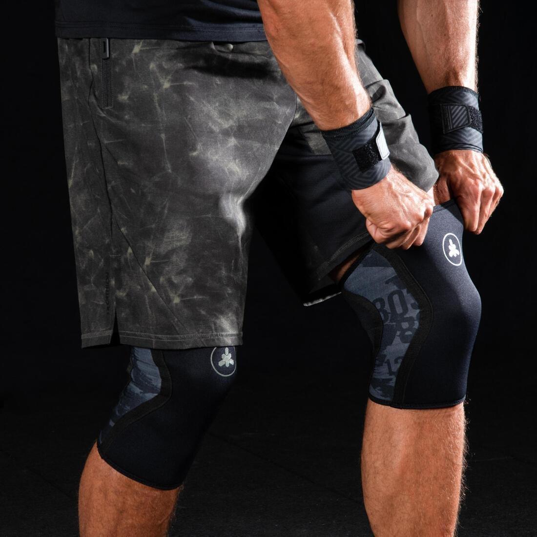 Crosstraining Knee Brace, Black, , large image number 12
