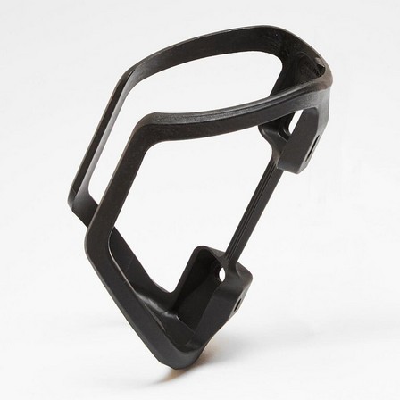 BTWIN - Frame-Mounted Bottle Cage With Side Opening For A Bottle, Black