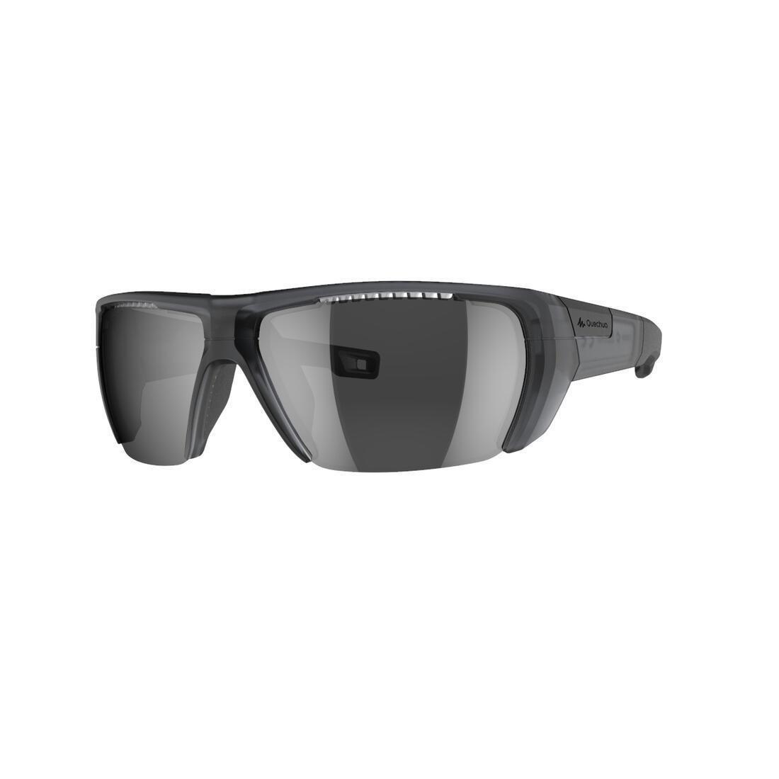 Adult, Polarised Category 4 Hiking Sunglasses, MH590, Black, No Color, large image number 8