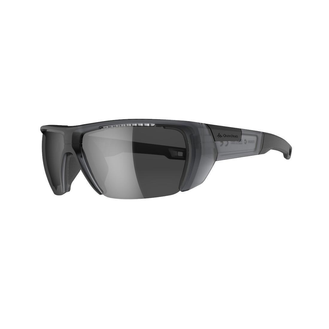 Adult, Polarised Category 4 Hiking Sunglasses, MH590, Black, No Color, large image number 9