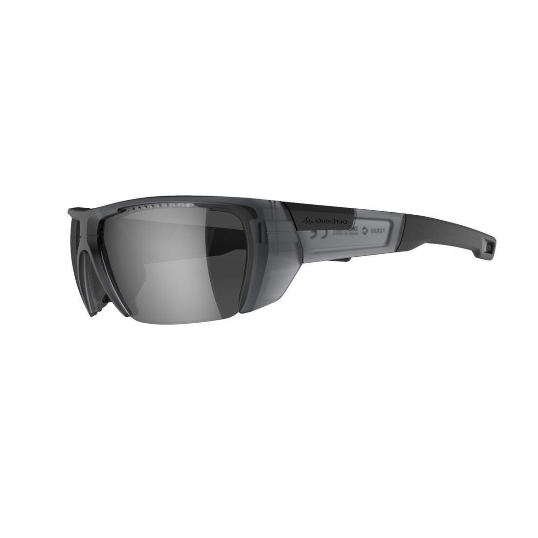 QUECHUA - Adult, Polarised Category 4 Hiking Sunglasses, MH590, Black