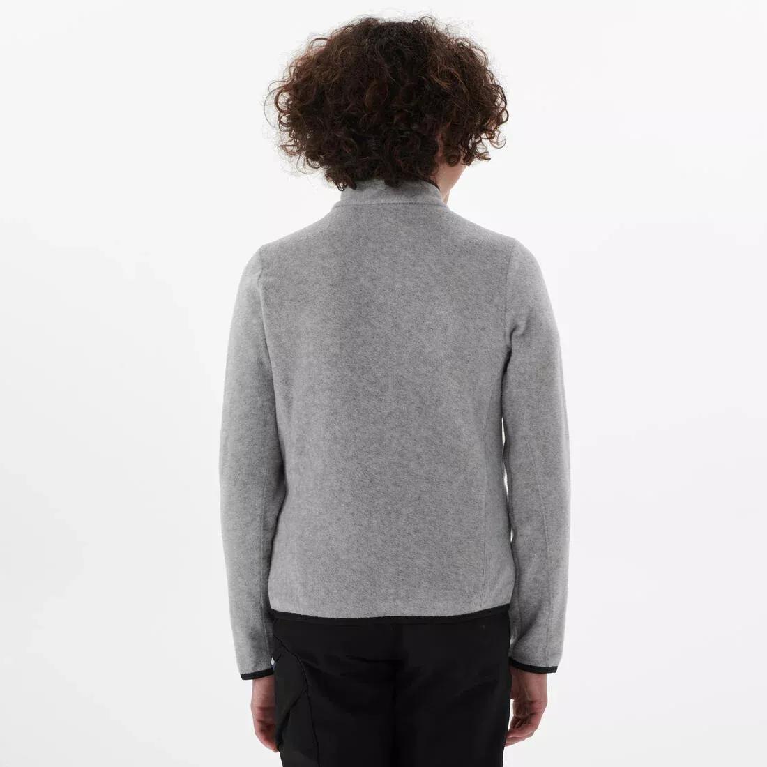 Forclaz 500 Fleece Child, Grey, No Color, large image number 6