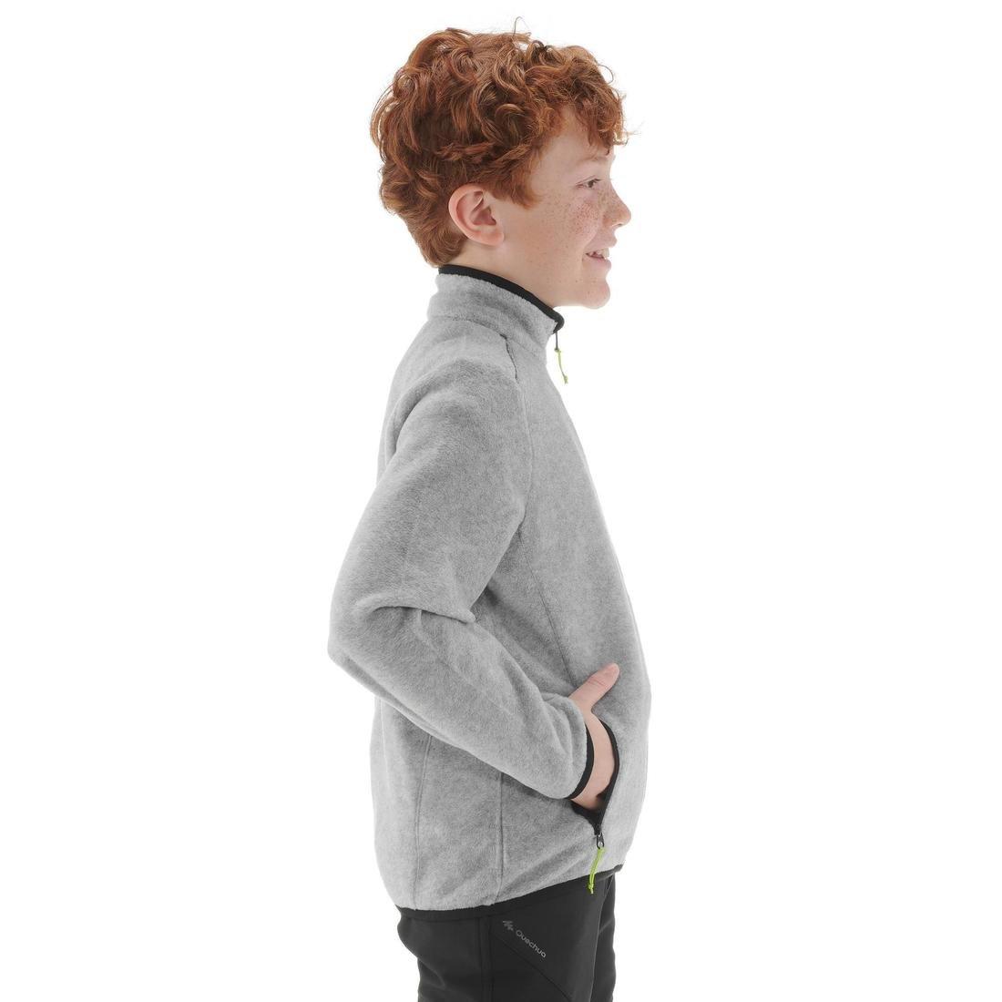 Forclaz 500 Fleece Child, Grey, , large image number 9