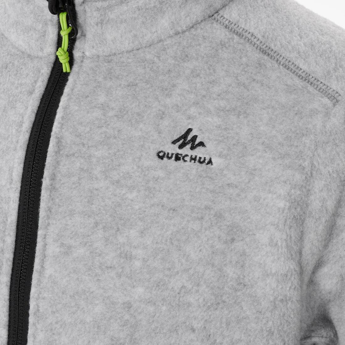 Forclaz 500 Fleece Child, Grey, No Color, large image number 10