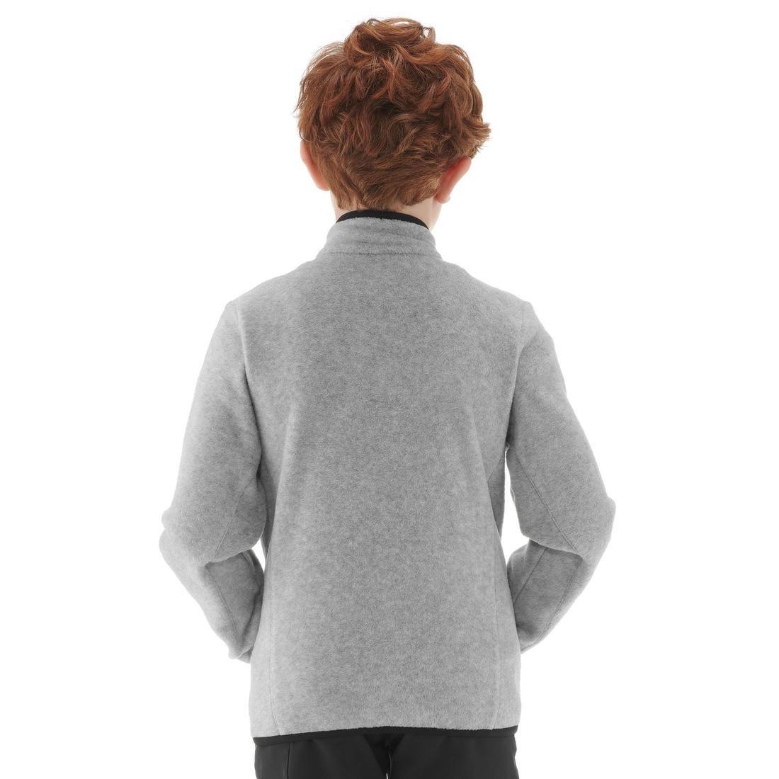 Forclaz 500 Fleece Child, Grey, No Color, large image number 11