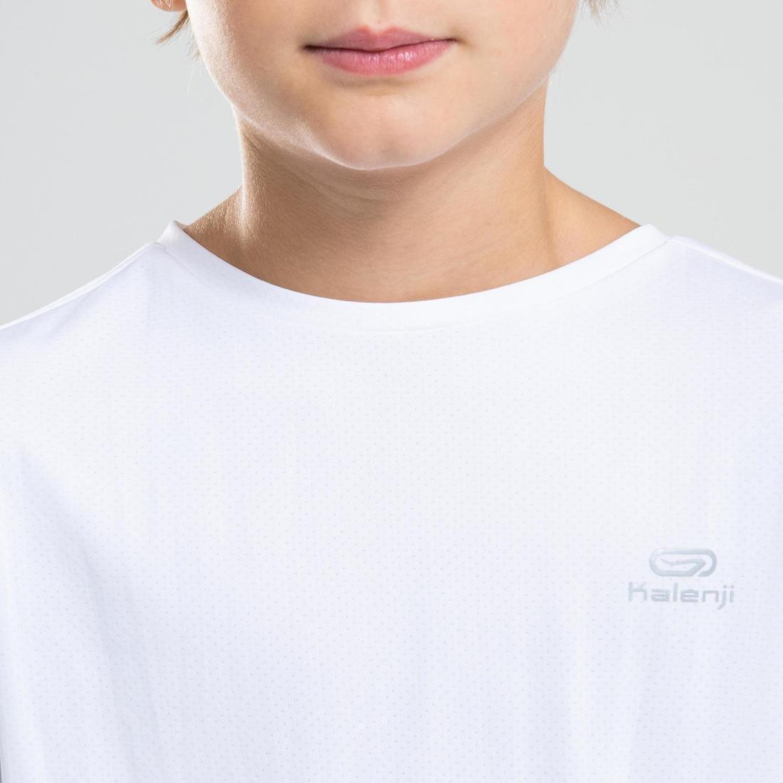 ULTRA WHITE Kids' Unisex Multisport Breathable T-Shirt - White, , large image number 7