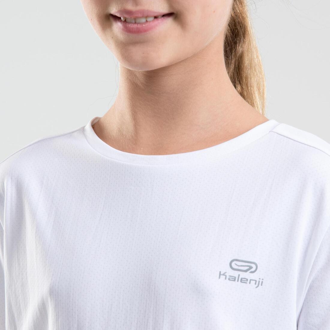 ULTRA WHITE Kids' Unisex Multisport Breathable T-Shirt - White, , large image number 8