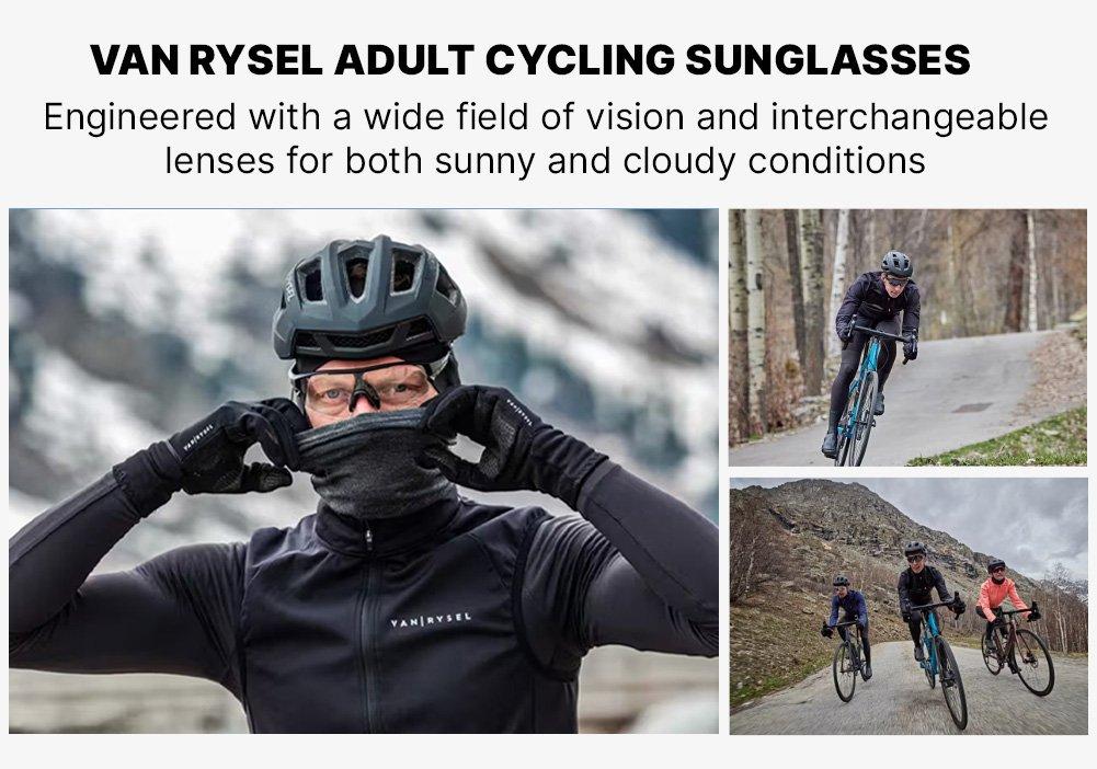 Roadr 900 Adult Cycling Glasses, Black, No Color, large image number 16