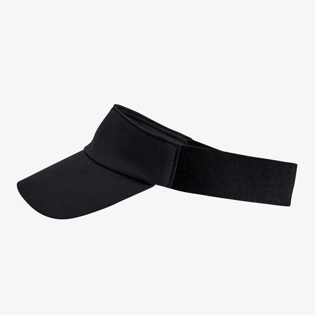 Jogging Visor Man Woman, Black, No Color, large image number 4