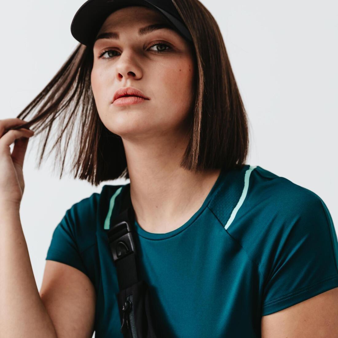 Jogging Visor Man Woman, Black, No Color, large image number 8