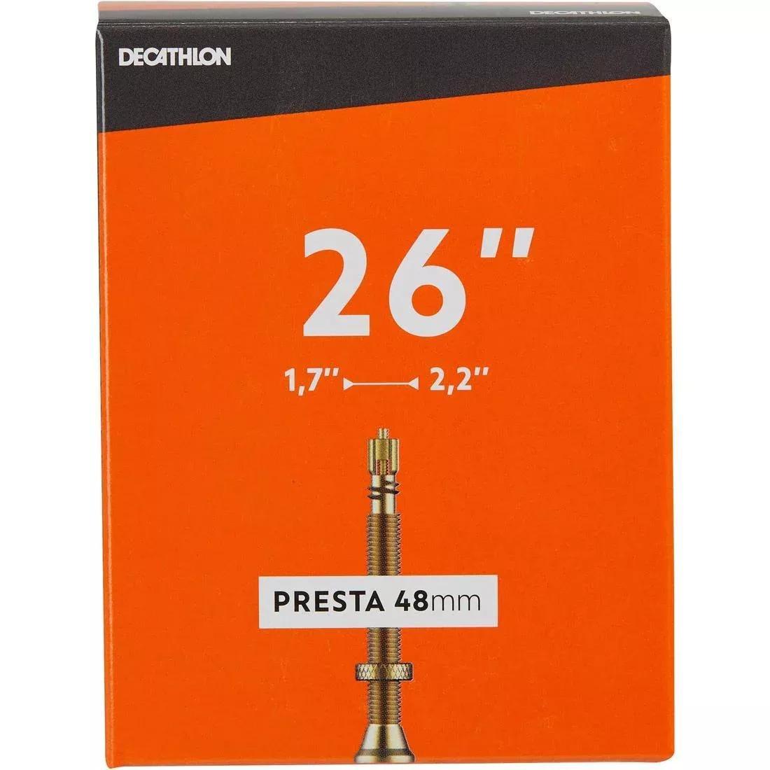 Bike Inner Tube, Presta, No Color, large image number 0
