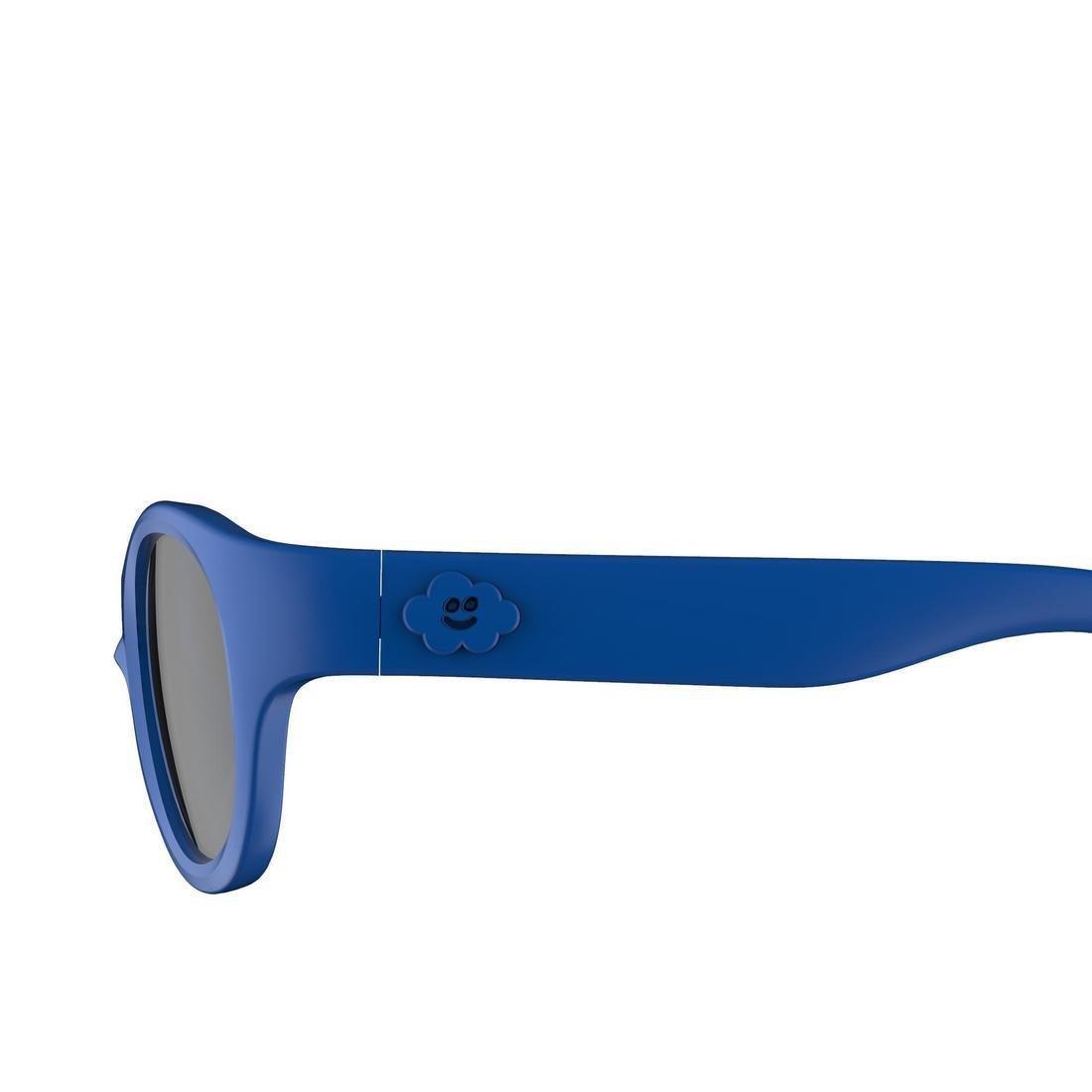 Child's Category 3 Sunglasses, Electric Blue, No Color, large image number 1