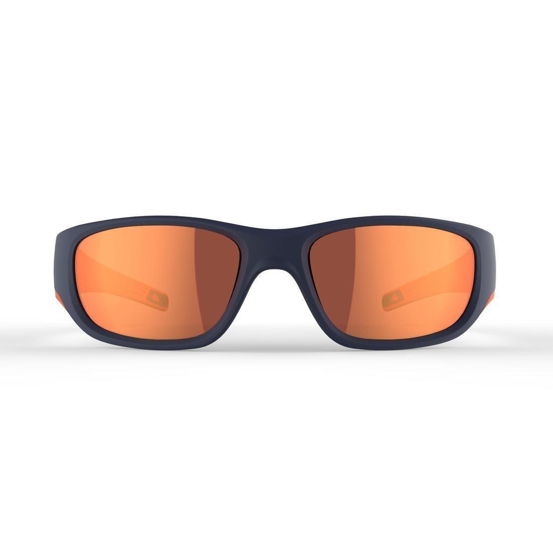 Kids' Polarised Category 3 Sunglasses, Blood Orange, No Color, medium