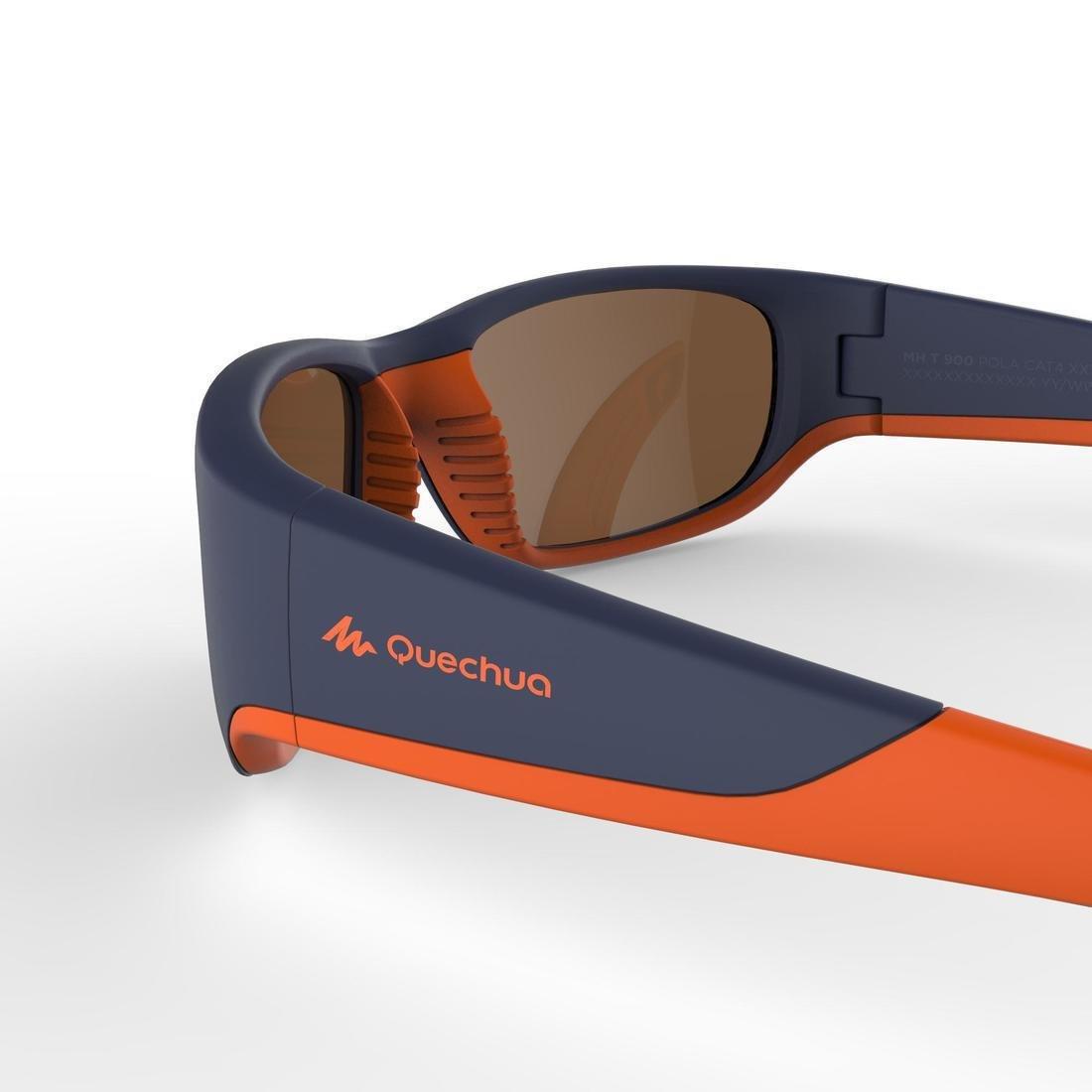 Kids Polarised Category 3 Sunglasses, Blood Orange, No Color, large image number 5