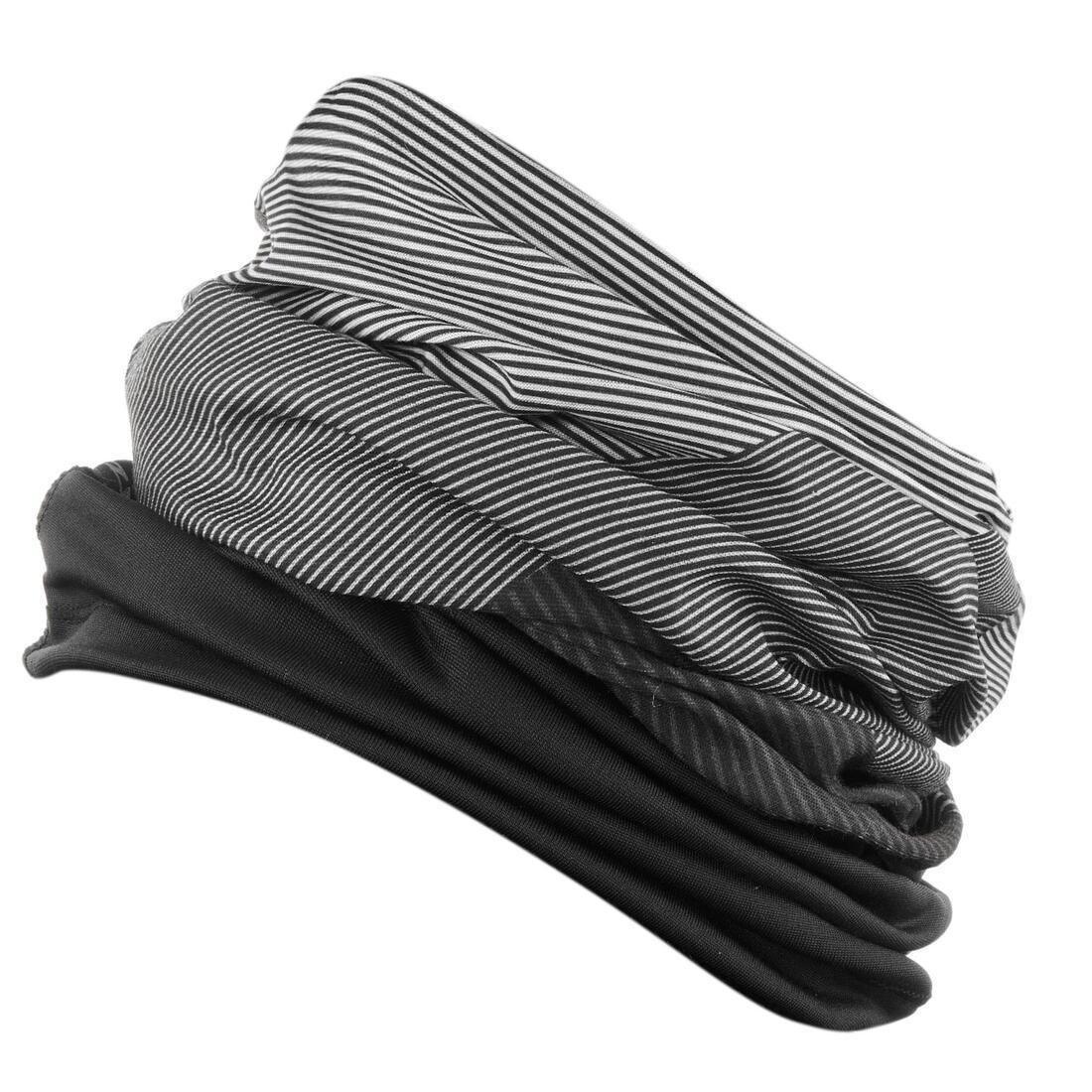 WHITE ADULT HIGH-TECH SKI NECK WARMER - HUG - PLUM, No Color, large image number 5