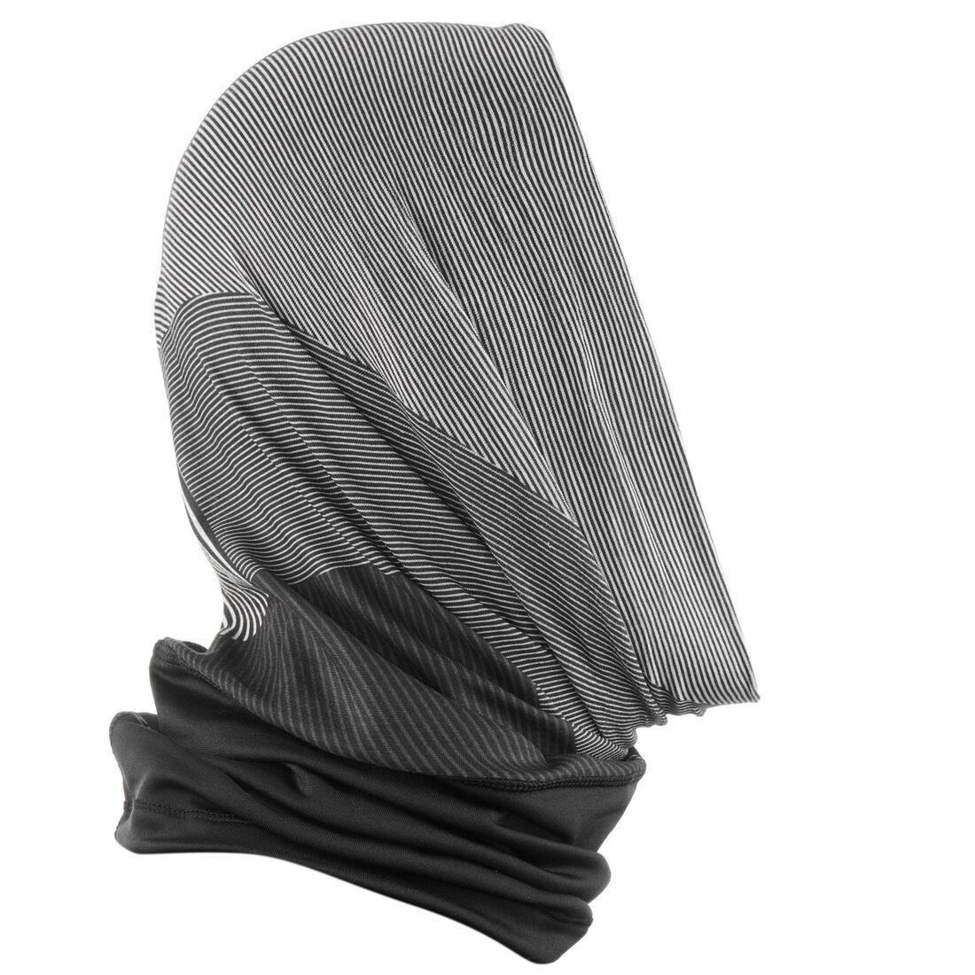 WHITE ADULT HIGH-TECH SKI NECK WARMER - HUG - PLUM, No Color, large image number 6