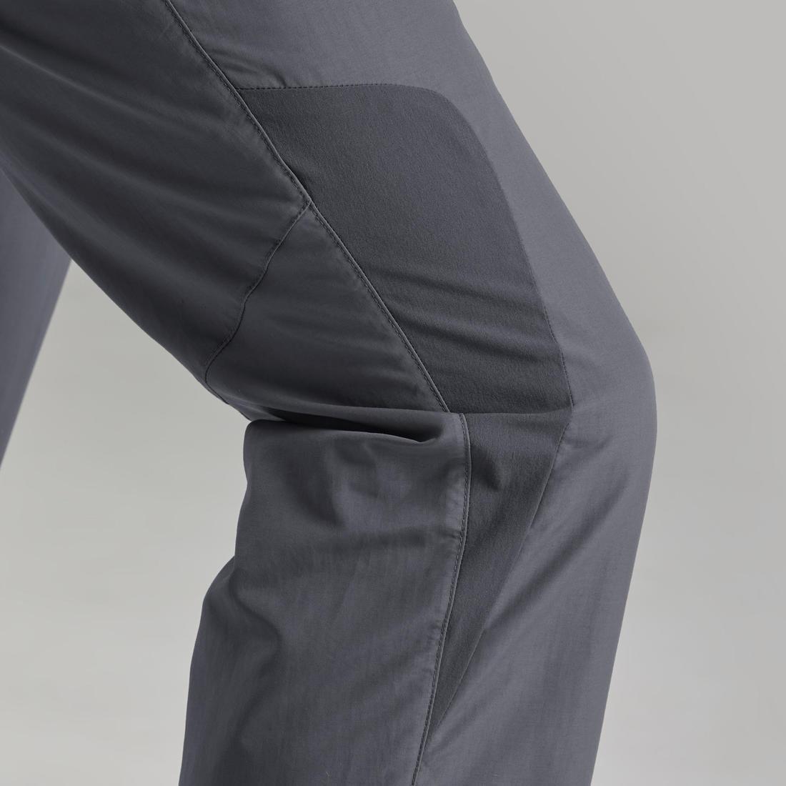 Men's  Mountain Walking Trousers Mh100, Grey, , large image number 5