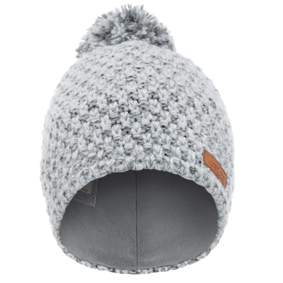 Children's Timeless Skiing Hat, Grey, No Color, large image number 1