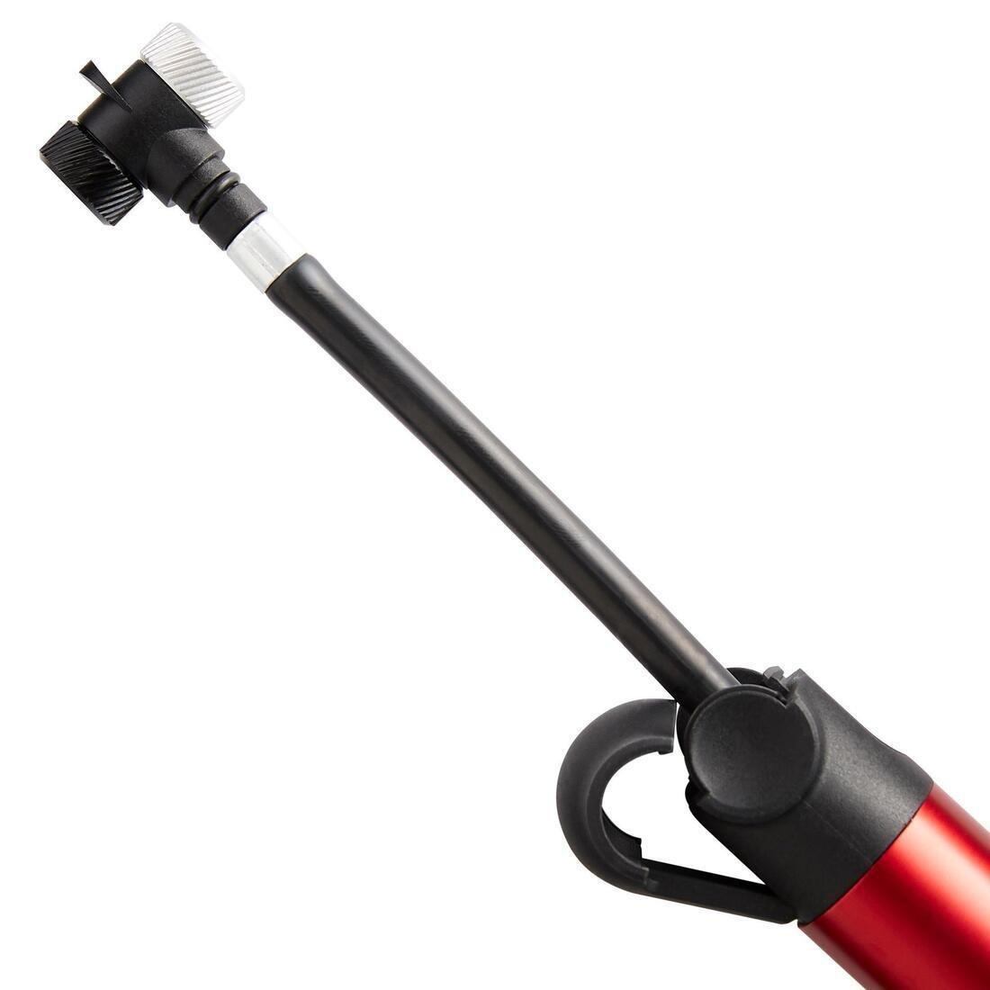 Mountain Bike Hand Pump, Bright Red, , large image number 6