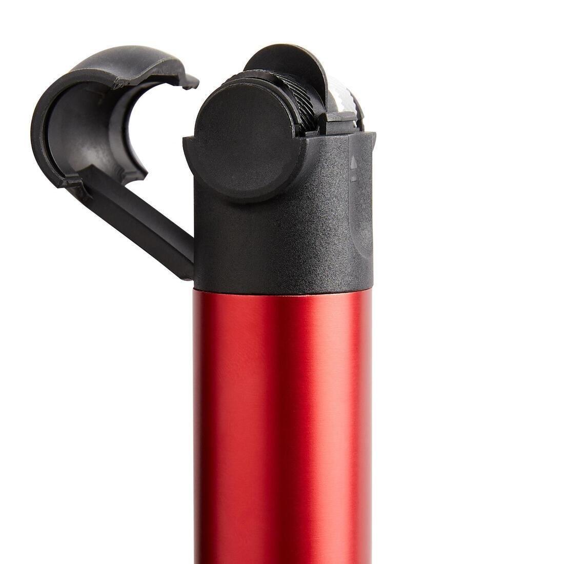 RIVERSIDE - Mountain Bike Hand Pump, Bright Red