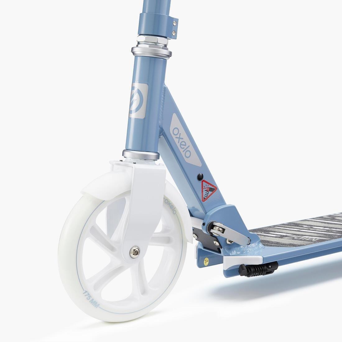 Town 3 Scooter, Blue, No Color, large image number 2