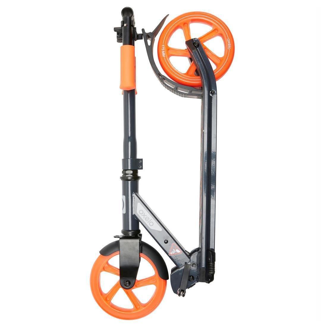 Kids Unisex Town 3 Scooter, Navy, No Color, large image number 5